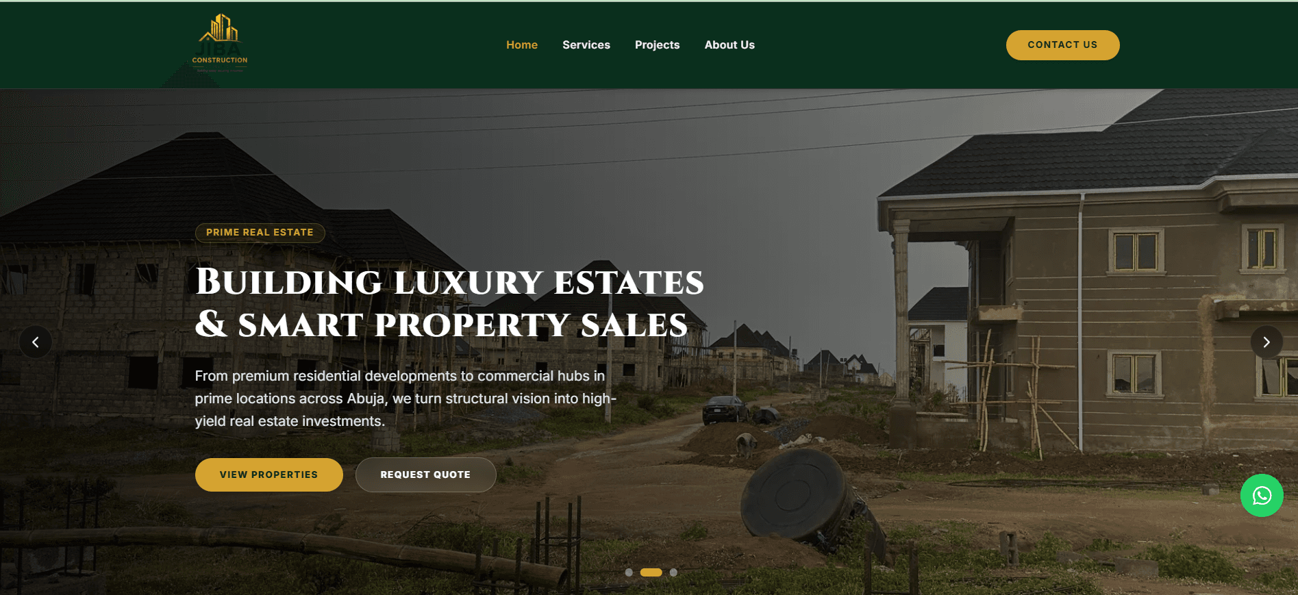 Engineering & Real Estate Web Platform