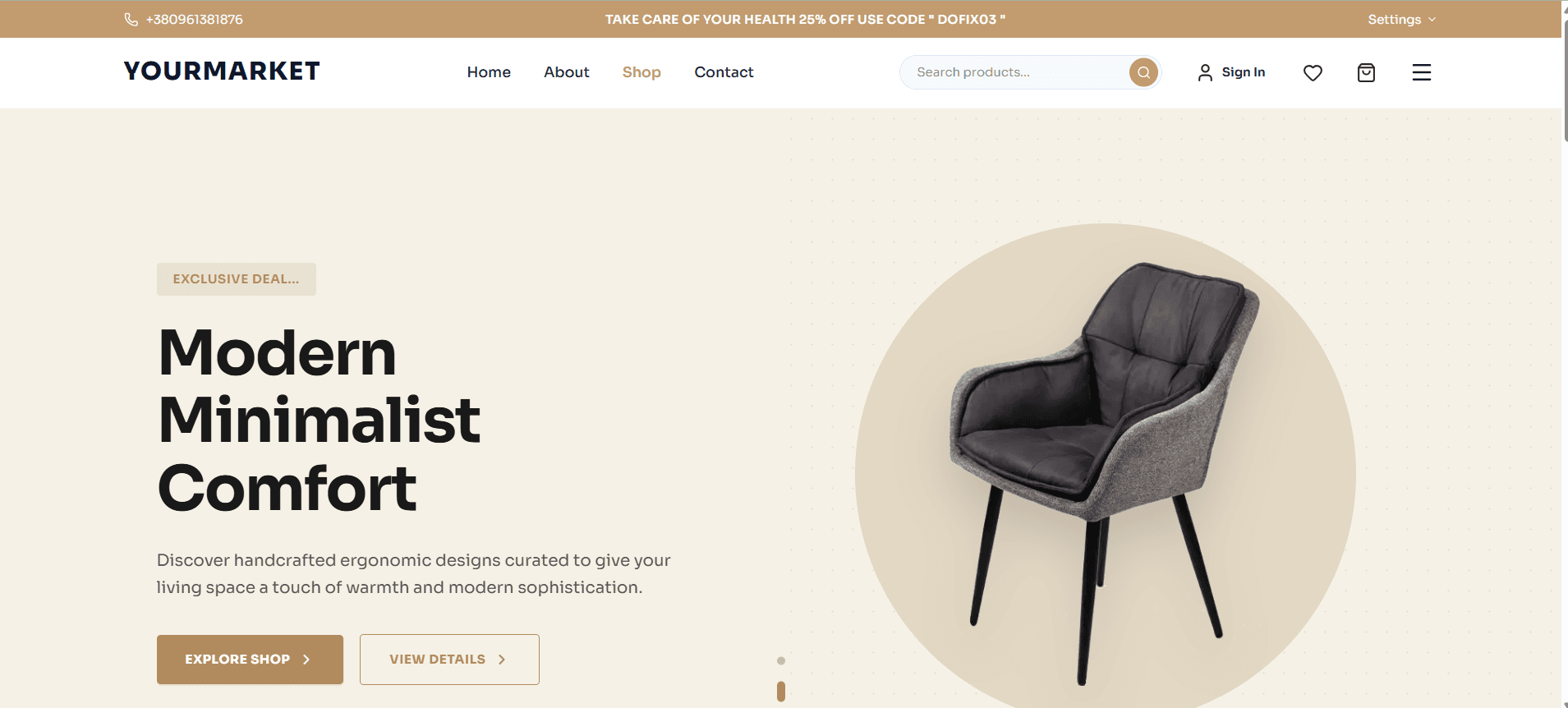 Modern Full-Stack E-Commerce Platform
